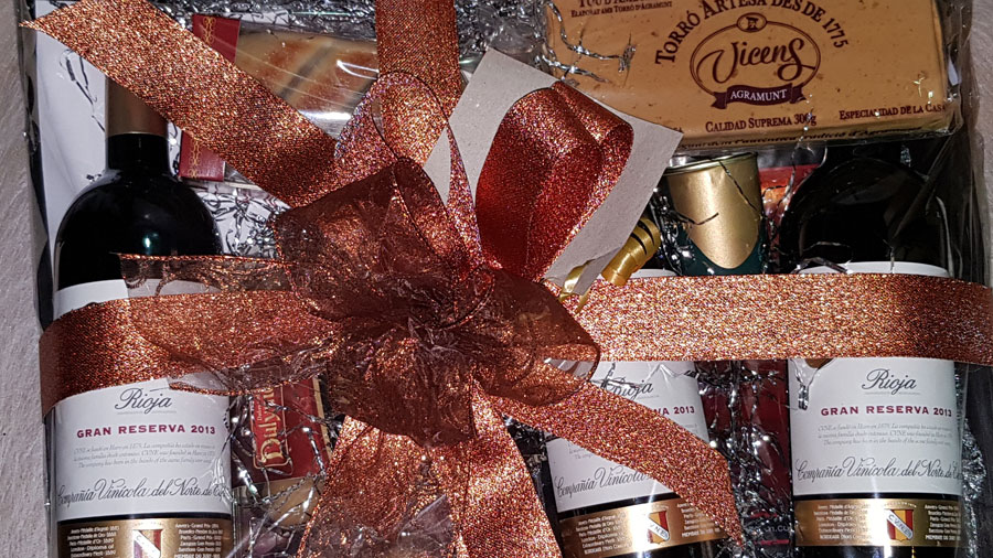 Cestas de Navidad a medida para empresas